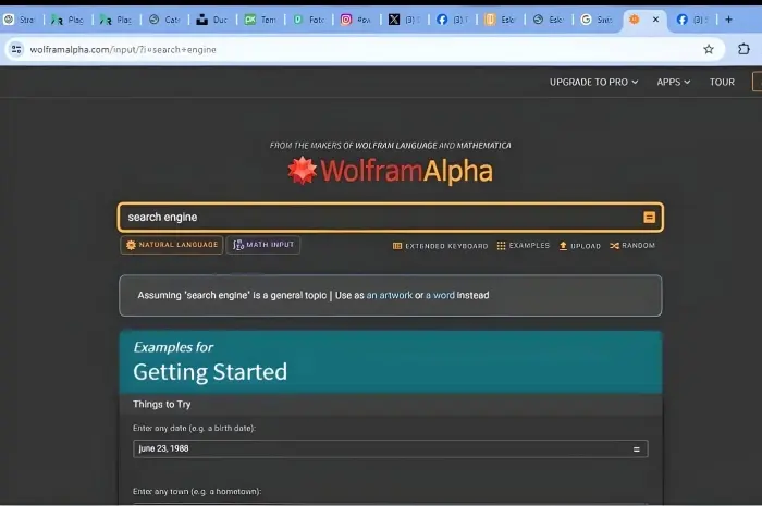 Wolfram Alpha